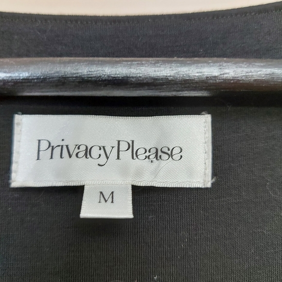 Privacy Please Akron Black bodysuit in black size medium - Picture 5 of 8